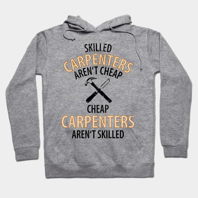 Wood Carpenter Joiner Woodcutter Craftsman Hoodie by Johnny_Sk3tch